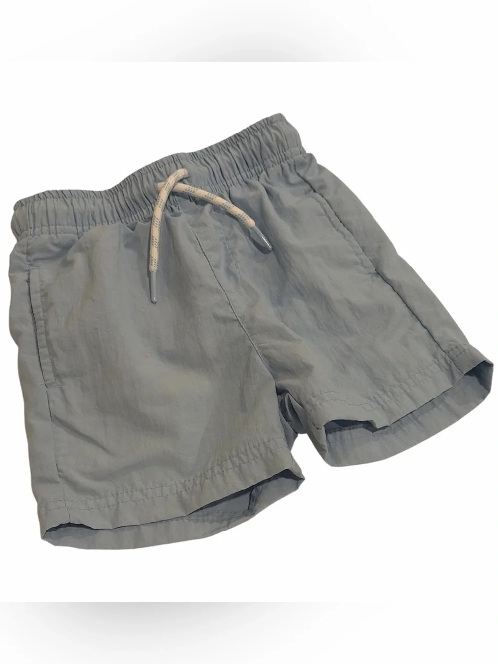 Old Navy Light Blue Elastic Waist Drawstring Shorts